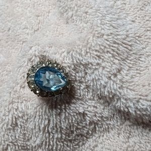 Ring with blue stone $15 or 2 for $20